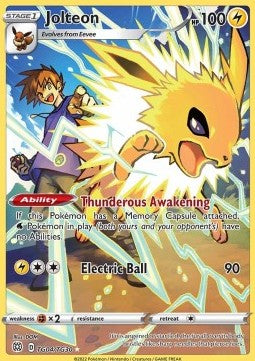 Single | Sword & Shield | Brilliant Stars | Jolteon | TG04/TG30 | ENG