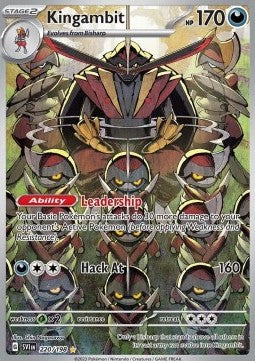 Single | Scarlet & Violet | Base Set | 220/198 | Kingambit | ENG