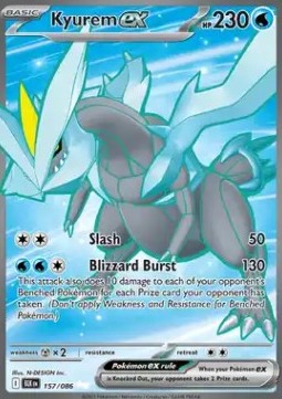 Single | Scarlet & Violet | Black Bolt | Kyurem ex | 157/086 | ENG