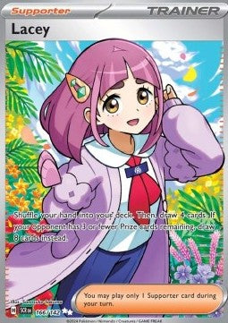 Single | Scarlet & Violet | Stellar Crown | 166/142 | Lacey | ENG