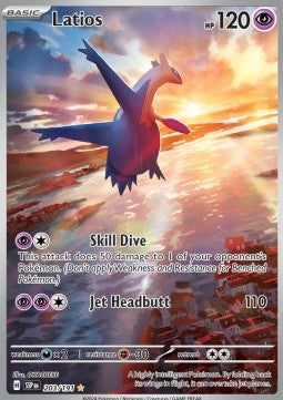 Single | Scarlet & Violet | Surging Sparks | Latios | 203/191 | ENG