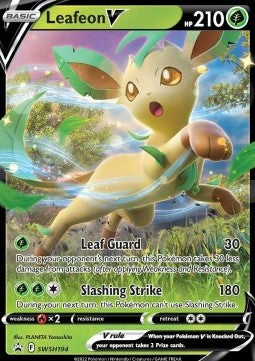 Single | Sword & Shield | Black Star Promo | Leafeon V | SWSH194 | ENG