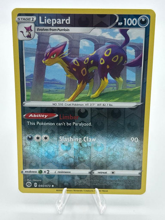 Liepard (Reverse Holo) | 40/73 | Champion's Path | Raw | NM