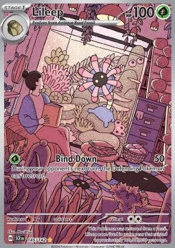 Single | Scarlet & Violet | Stellar Crown | 145/142 | Lileep | ENG