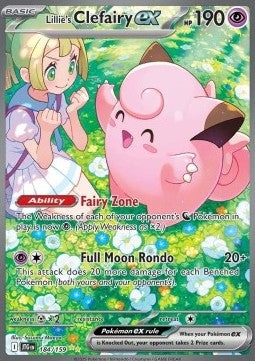 Single | Scarlet & Violet | Journey Together | 184/159 | Lillie's Clefairy ex | ENG