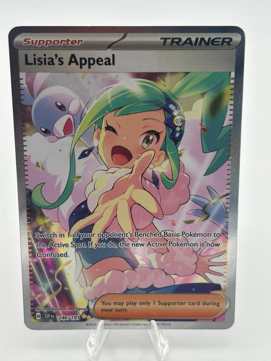 Lisia's Appeal (Holo) | 246/191 | Surging Sparks | Raw | NM