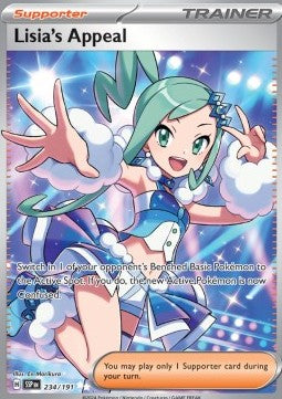 Single | Scarlet & Violet | Surging Sparks | Lisia's Appeal | 234/191 | ENG