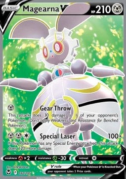 Single | Sword & Shield | Silver Tempest | Magearna V | 182/195 | ENG