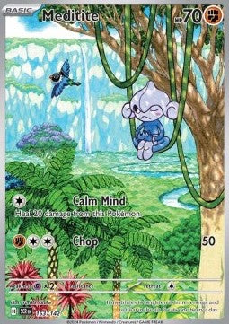 Single | Scarlet & Violet | Stellar Crown | 153/142 | Meditite | ENG