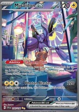 Single | Scarlet & Violet | Base Set | 244/198 | Miraidon ex | ENG