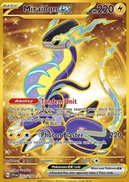 Single | Scarlet & Violet | Base Set | 253/198 | Miraidon ex | ENG