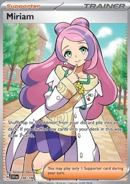 Single | Scarlet & Violet | Base Set | 238/198 | Miriam | ENG
