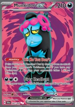 Single | Scarlet & Violet | Shrouded Fable | 083/064 | Munkidori ex | ENG
