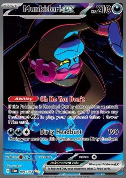 Single | Scarlet & Violet | Shrouded Fable | 091/064 | Munkidori ex | ENG