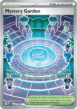 Single | Mega Evolution | Base Set | Mystery Garden | 172/132 | ENG