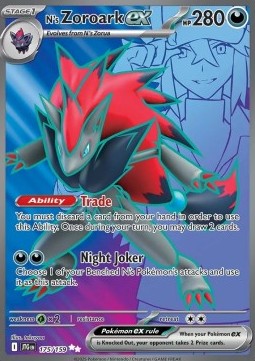 Single | Scarlet & Violet | Journey Together | 175/159 | N's Zoroark ex | ENG