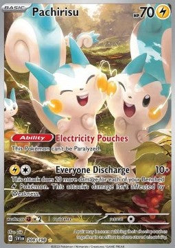 Single | Scarlet & Violet | Base Set | 208/198 | Pachirisu | ENG