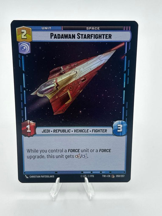 Padawan Starfighter | Star Wars Unlimited | Twilight Of The Republic | Raw | NM