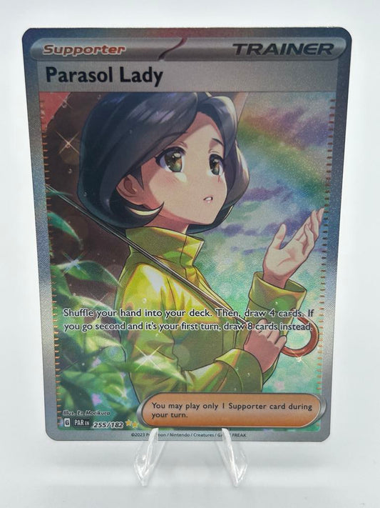 Parasol Lady (Holo) | 255/182 | Paradox Rift | Raw | NM