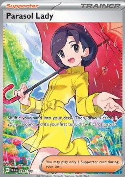 Single | Scarlet & Violet | Paradox Rift | 238/182 | Parasol Lady | ENG