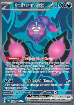Single | Scarlet & Violet | Shrouded Fable | 085/064 | Pecharunt ex | ENG