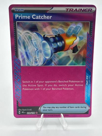 Prime Catcher (Foil) | 119/131 | Prismatic Evolutions | Raw | NM