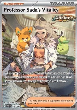 Single | Scarlet & Violet | Paradox Rift | 256/182 | Professor Sada's Vitality | ENG