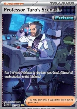 Single | Scarlet & Violet | Paradox Rift | 257/182 | Professor Turo's Scenario | ENG