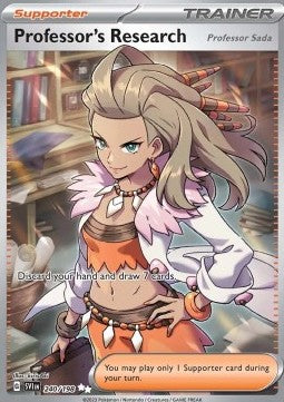 Single | Scarlet & Violet | Base Set | 240/198 | Professor's Research | ENG