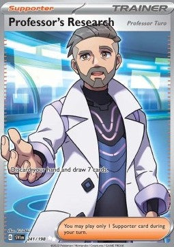 Single | Scarlet & Violet | Base Set | 241/198 | Professor's Research | ENG