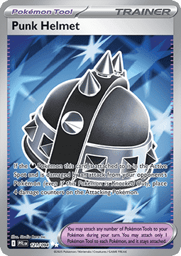 Single | Mega Evolution | Phantasmal Flames | 121/094 | Punk Helmet | ENG