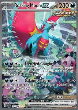 Single | Scarlet & Violet | Paradox Rift | 251/182 | Roaring Moon ex | ENG