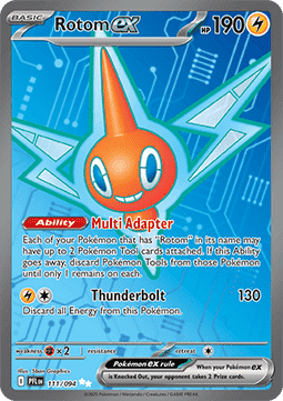 Single | Mega Evolution | Phantasmal Flames | 111/094 | Rotom ex | ENG