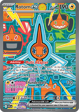 Single | Mega Evolution | Phantasmal Flames | 126/094 | Rotom ex | ENG