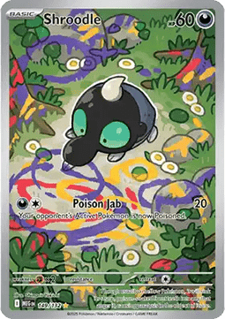 Single | Mega Evolution | Base Set | Shroodle | 149/132 | ENG