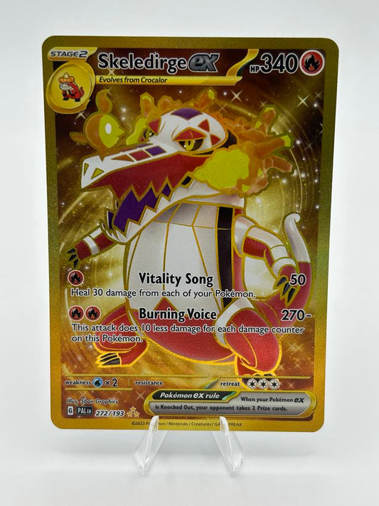 Skeledirge Ex (Holo) | 272/193 | Paldea Evolved | Raw | NM