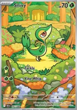 Single | Scarlet & Violet | Black Bolt | Snivy | 087/086 | ENG