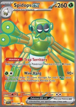 Single | Scarlet & Violet | Base Set | 223/198 | Spidops ex | ENG