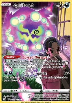 Single | Sword & Shield | Lost Origin | Spiritomb | TG09/TG30 | ENG