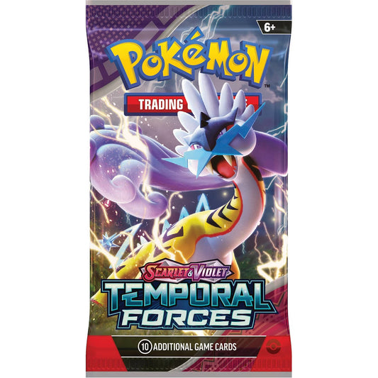 Pack | Scarlet & Violet | Temporal Forces (Various Art) | English | New