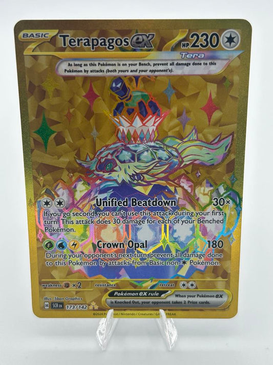 Terapagos (Holo) | 173/142 | Stellar Crown | Raw | NM