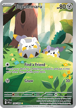 Single | Mega Evolution | Phantasmal Flames | 104/094 | Togedemaru | ENG