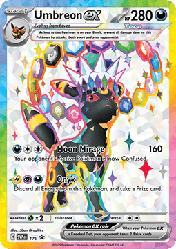 Single | Scarlet & Violet | Black Star Promo | Umbreon ex | 176 | ENG