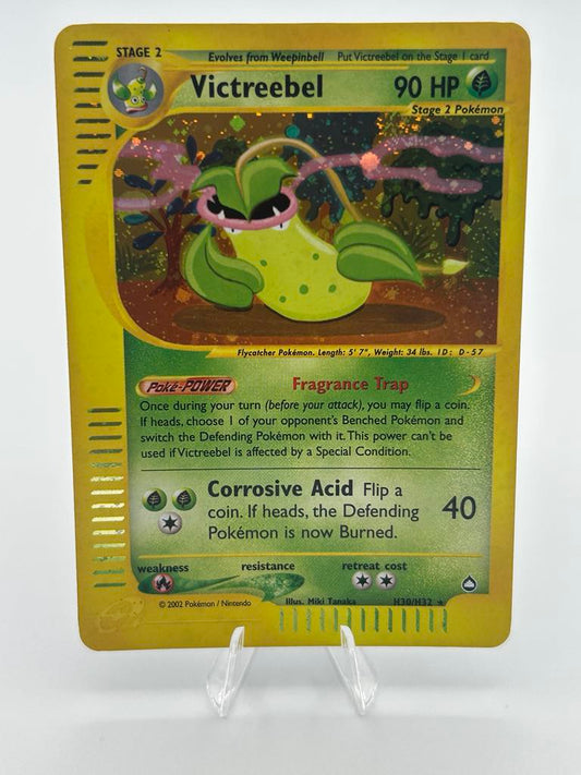 Victreebel (Holo) | H30/H32 | Aquapolis | Raw | EX