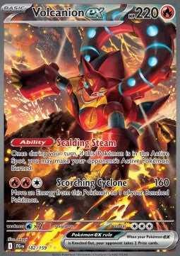 Single | Scarlet & Violet | Journey Together | 182/159 | Volcanion ex | ENG