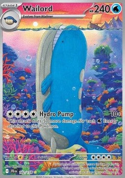 Single | Scarlet & Violet | Journey Together | 162/159 | Wailord | ENG