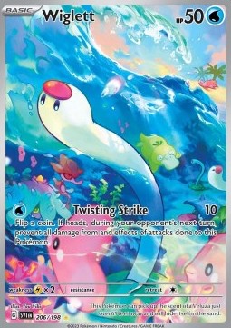 Single | Scarlet & Violet | Base Set | 206/198 | Wiglett | ENG