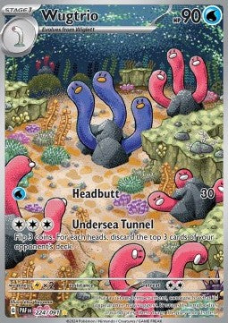 Single | Scarlet & Violet | Paldean Fates | Wugtrio | 224/091 | ENG