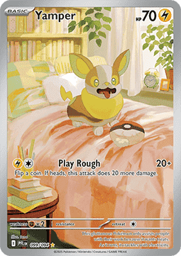 Single | Mega Evolution | Phantasmal Flames | 099/094 | Yamper | ENG