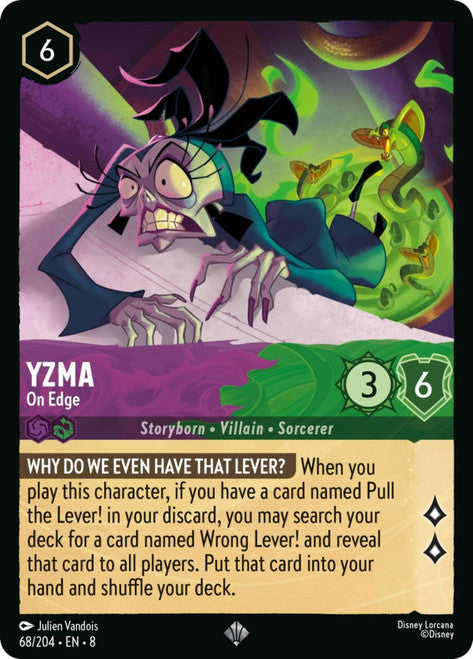Yzma (Foil) | Lorcana | Reign of Jafar | Raw | NM